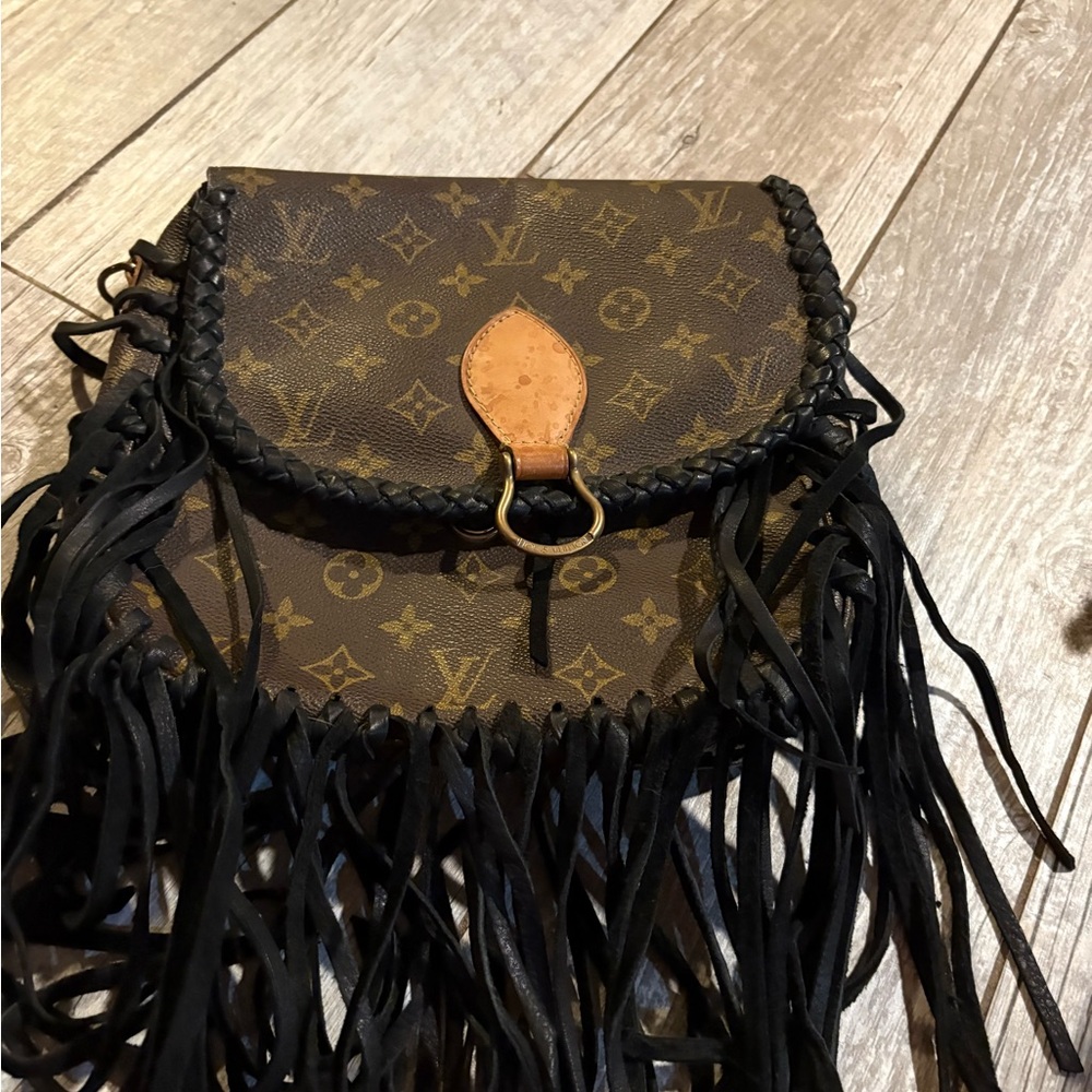 Louis Vuitton Monogram Fringe Crossbody Bag
